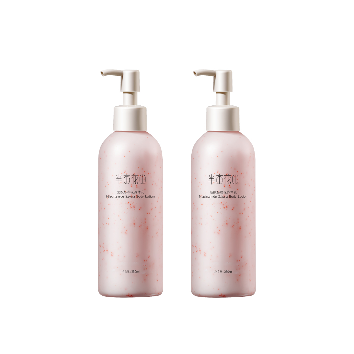 Лосьон для тела Little Dream Garden Niacinamide Sakura Body Lotion, 250 мл*3 — фото 2