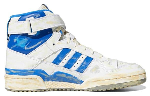 Кроссовки форум 84 высокие Adidas, белый — фото 2