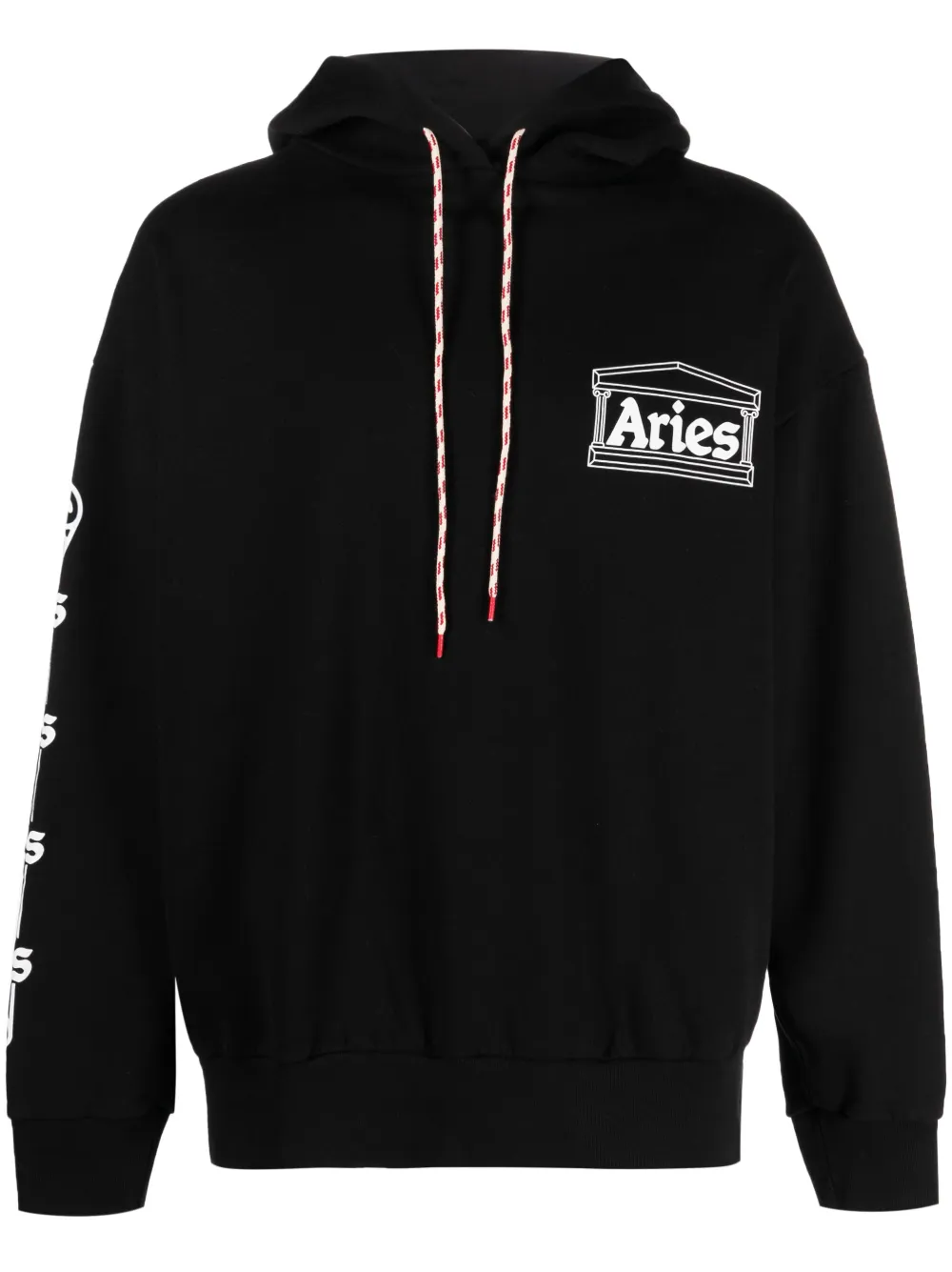 

Худи с логотипом Aries, черный