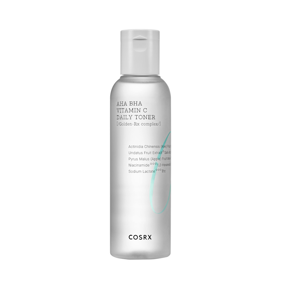 

Отшелушивающий тоник для лица с витамином С и кислотами AHA BHA refresh aha/bha vitamin c daily toner Cosrx, 150 мл
