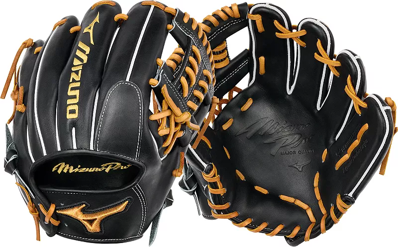 

Перчатки Mizuno серии Pro 11,5 дюймов, черный/коричневый