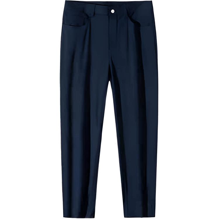 

Всепогодные вязаные спортивные штаты Men's ANTA, темно-синий