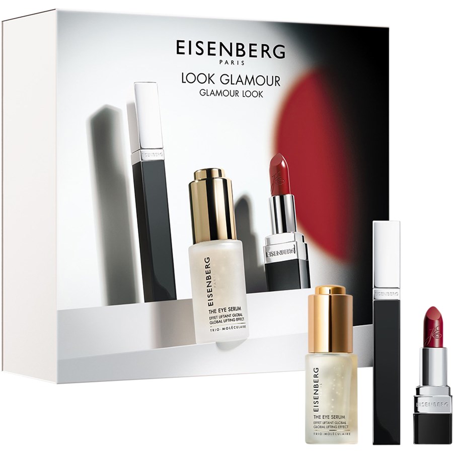 

Помада EISENBERG J.E. ROUGE, The Eye Serum 15 ml + Le Mascara Noir 6,8 ml + J.E. Rouge R02 Opéra 3,5 g / 1 Stk.