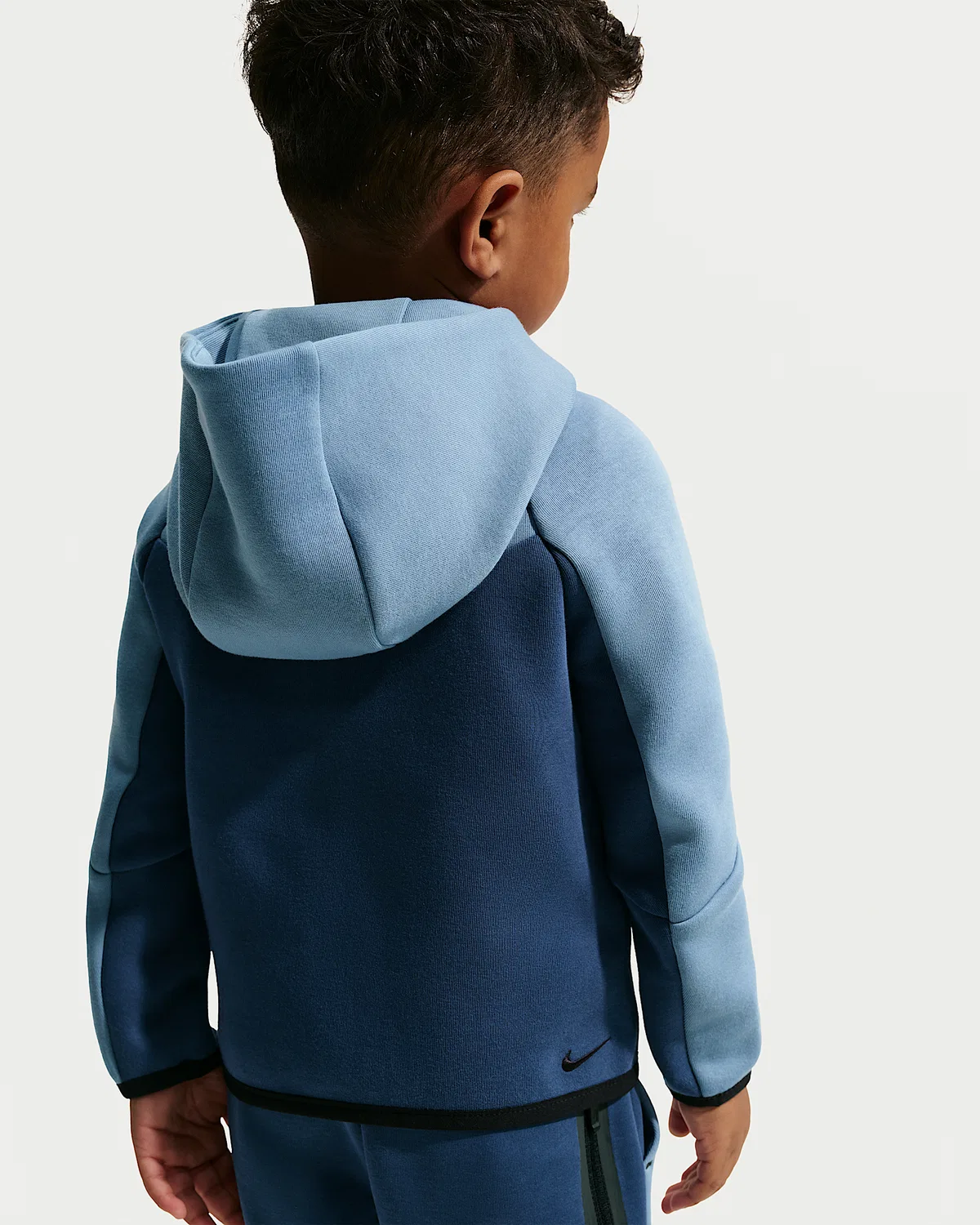 Детский спортивный костюм Nike Sportswear Toddler Tech Fleece, Work Blue — фото 3