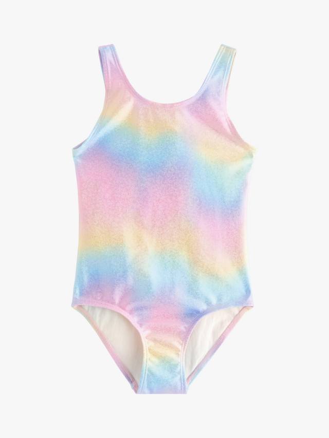 

Детский купальник с омбре и шиммером Lindex, Light Pink