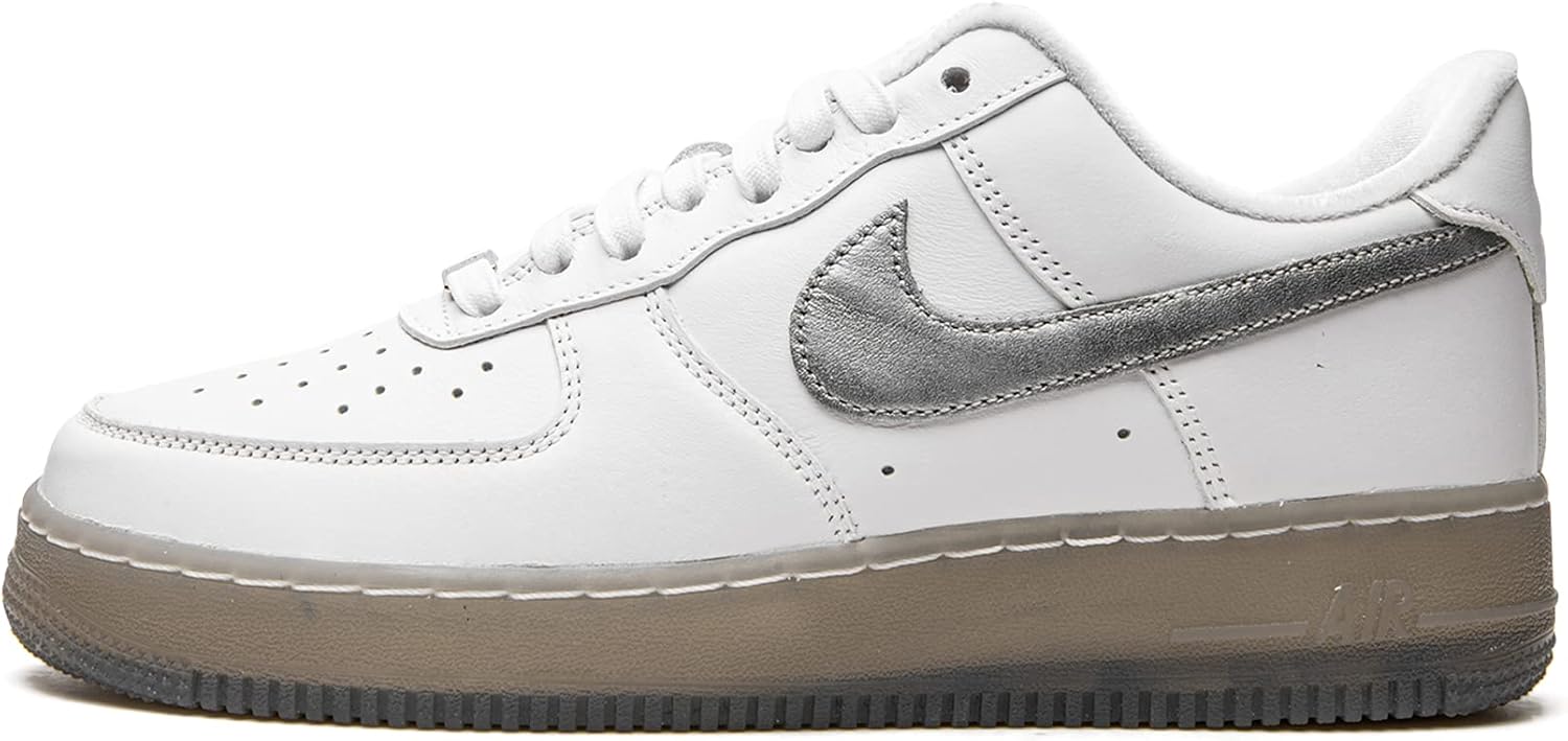 

Мужские кроссовки Nike Air Force 1 '07 Premium, белый/розовый
