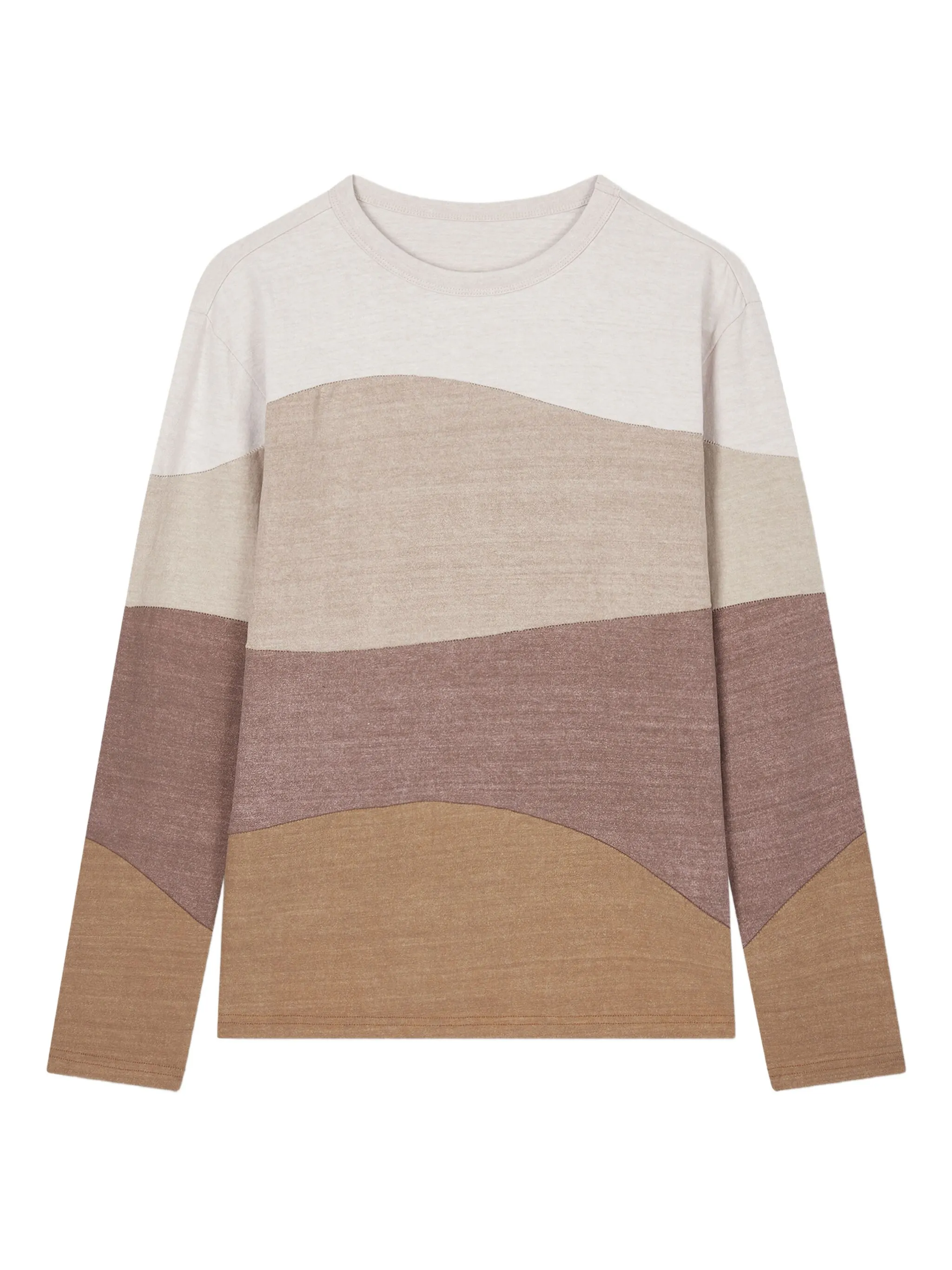 

Футболка с длинными рукавами и узором Tomboy, нейтральный