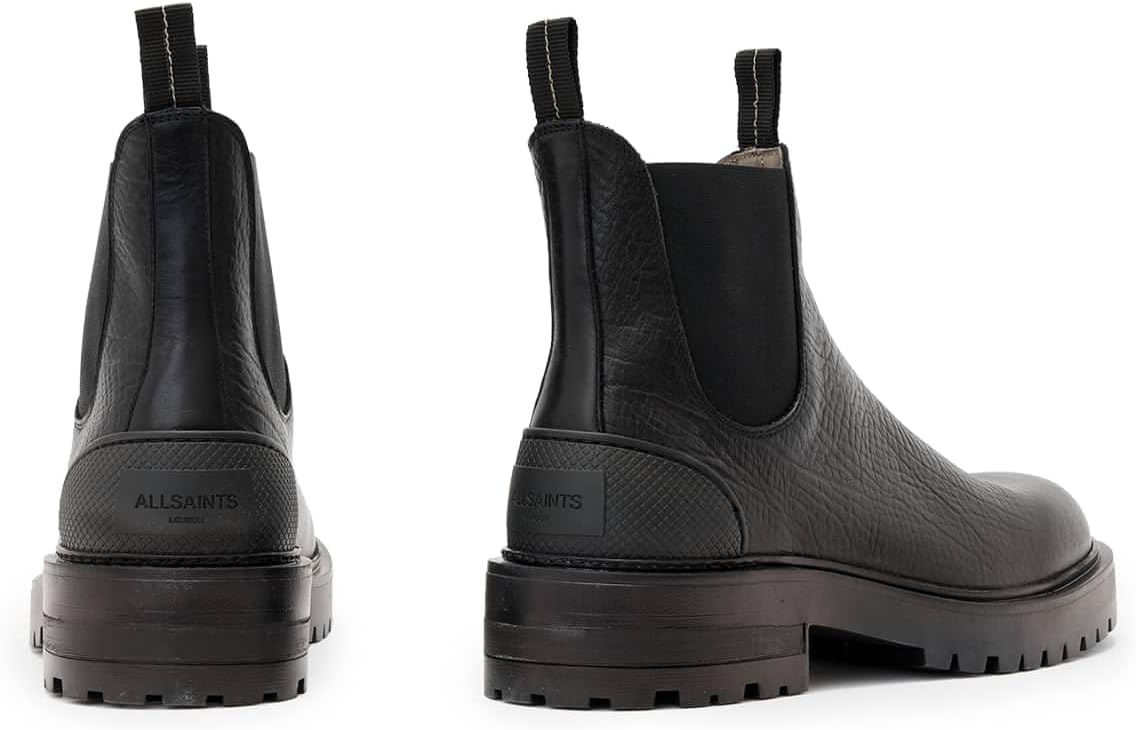 Мужские ботинки AllSaints Mccoy Chelsea, черный — фото 3
