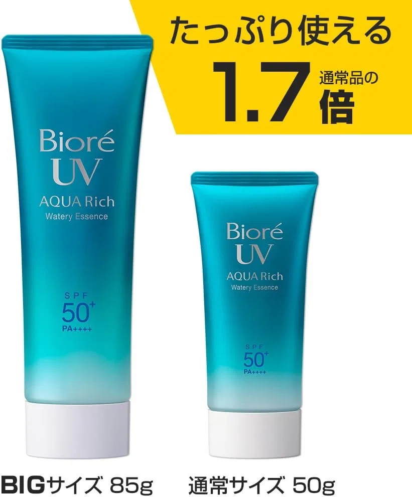 Солнцезащитная эссенция Biore UV Aqua Rich Watery Essence SPF50+ PA++++ 85 г — фото 2