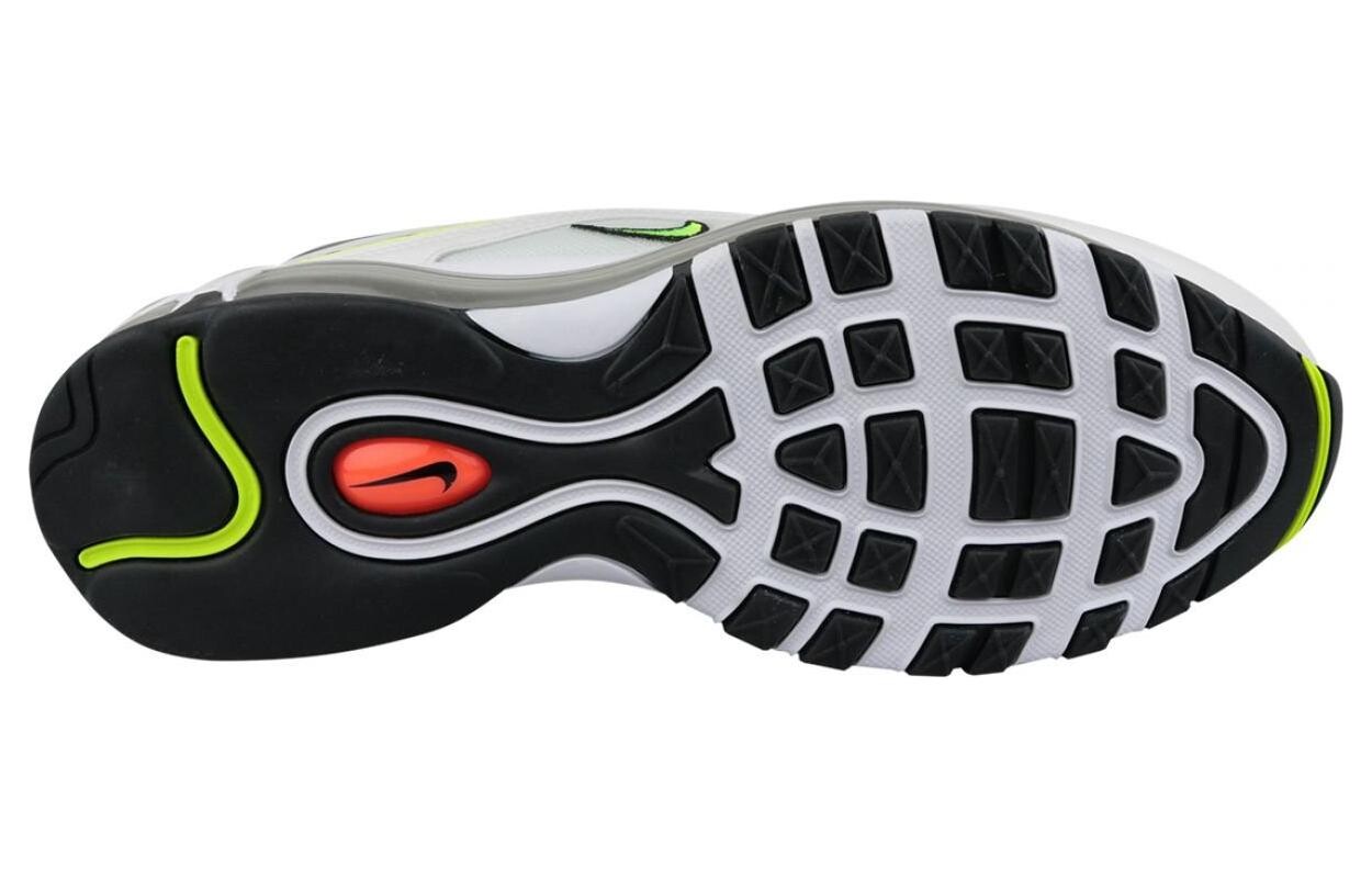 Кроссовки Nike Air Max 97 Men, белый/черный/светло-желтый — фото 2