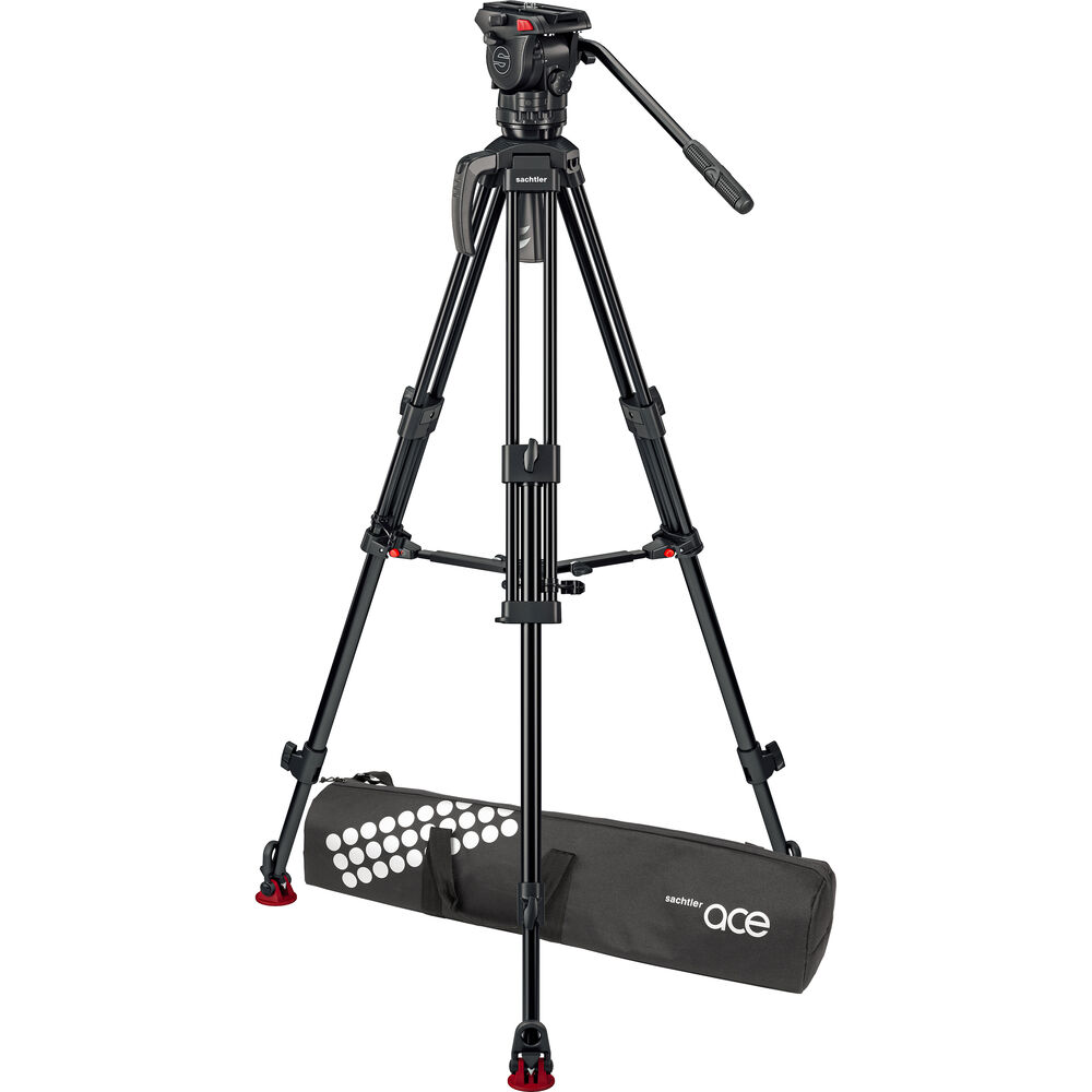 

Алюминиевый штатив Sachtler 75/2 Mark II с головкой Ace XL и растяжкой среднего уровня