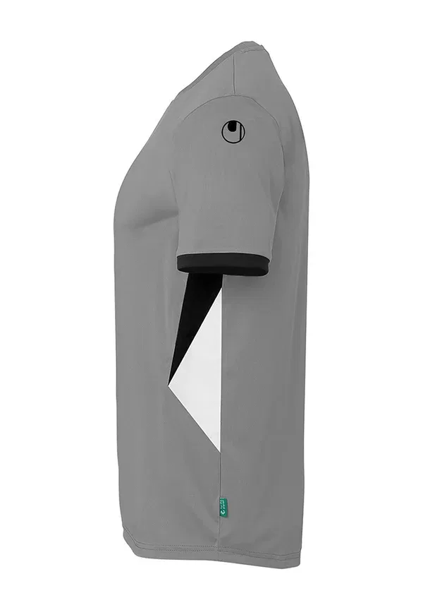 Футболка тренировочная Uhlsport Equipe 29 Sports, серо-бело-черный — фото 3