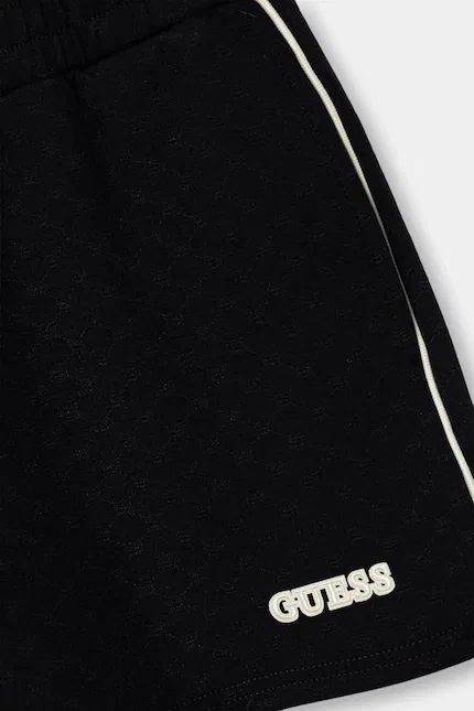 Шорты из эластичной вискозы Guess, черный — фото 3