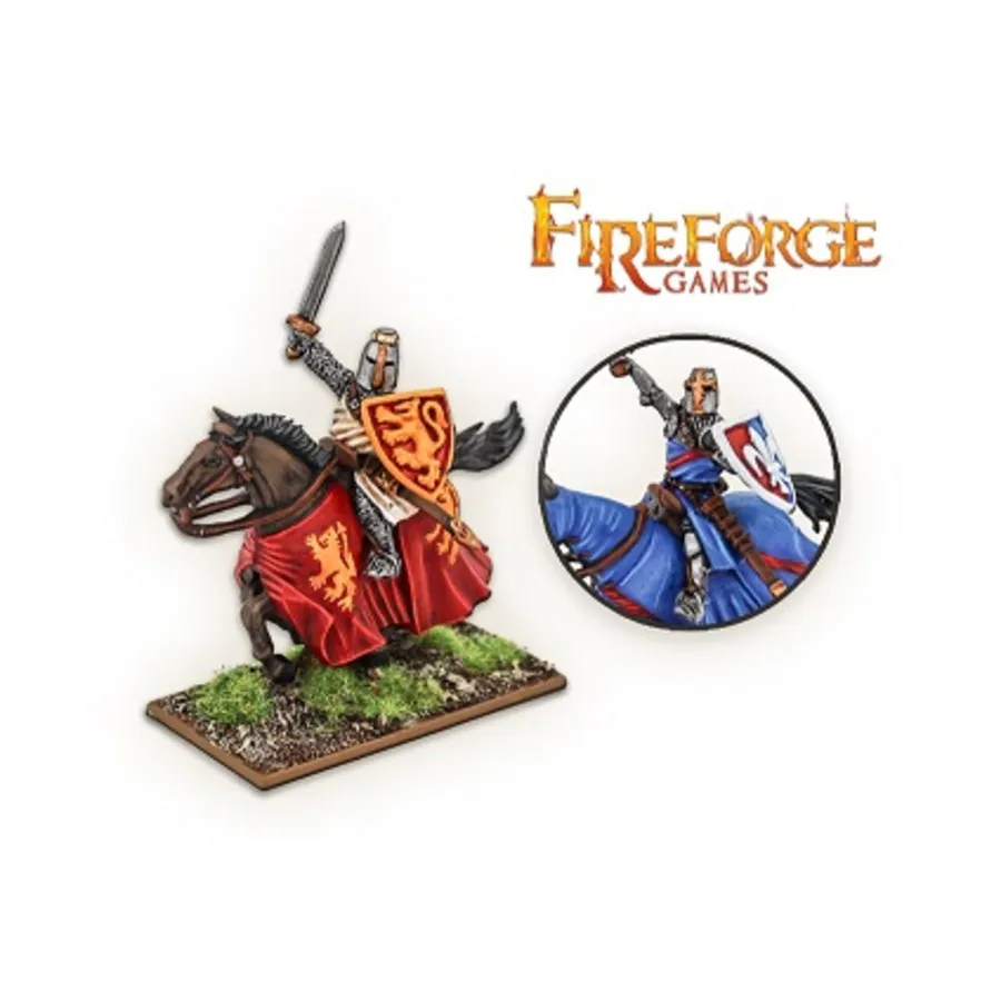 

Лидер на бородатом коне, Deus Vult - Core & Assorted (28mm)