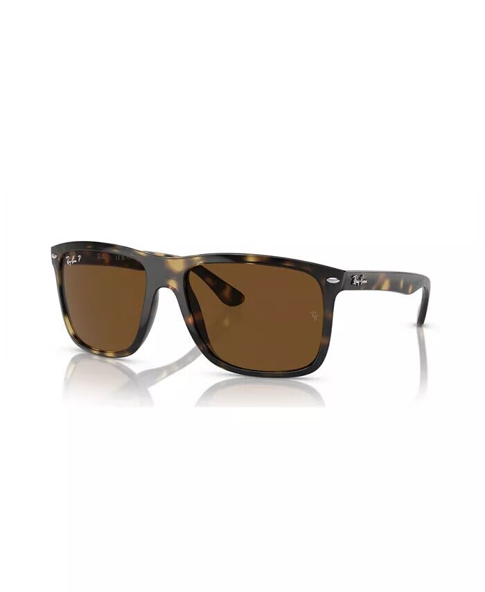 

Двуполяризованные солнцезащитные очки-бойфренды унисекс, RB4547 Ray-Ban, коричневый