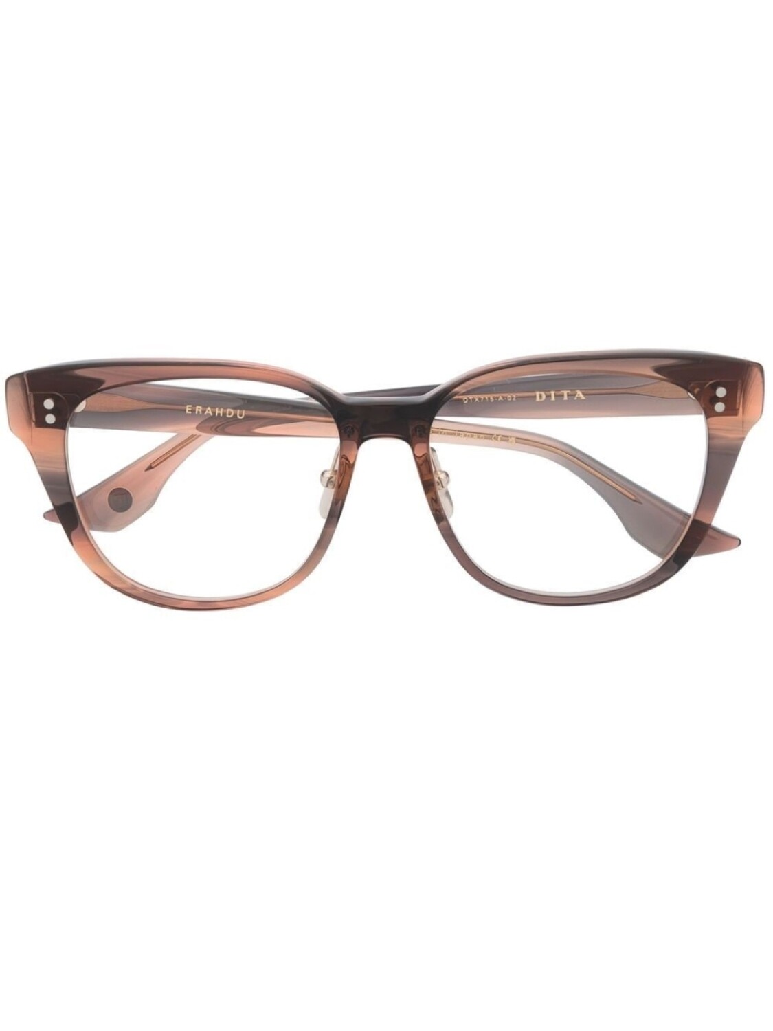 

Dita Eyewear очки с эффектом омбре, коричневый