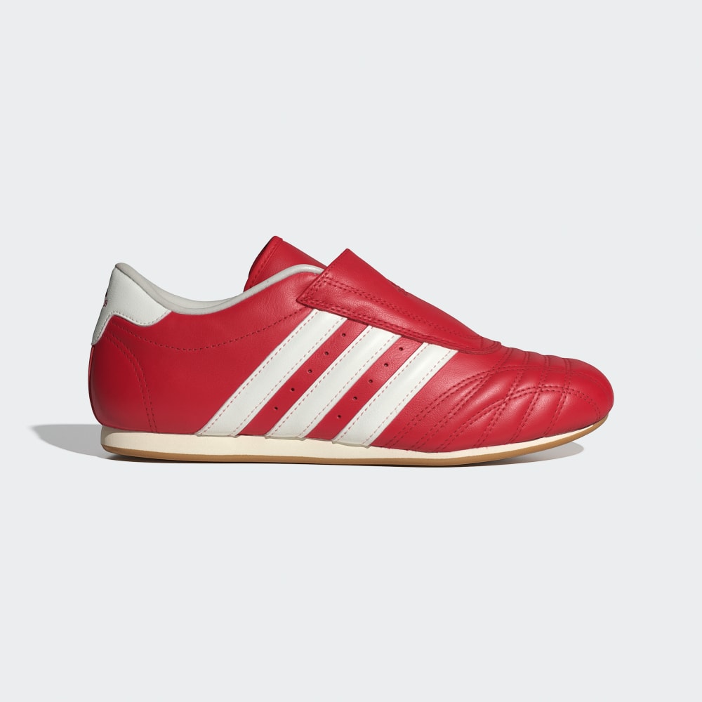 Кроссовки Adidas Taekwondo Shoes, цвет Red/Off White/Gum