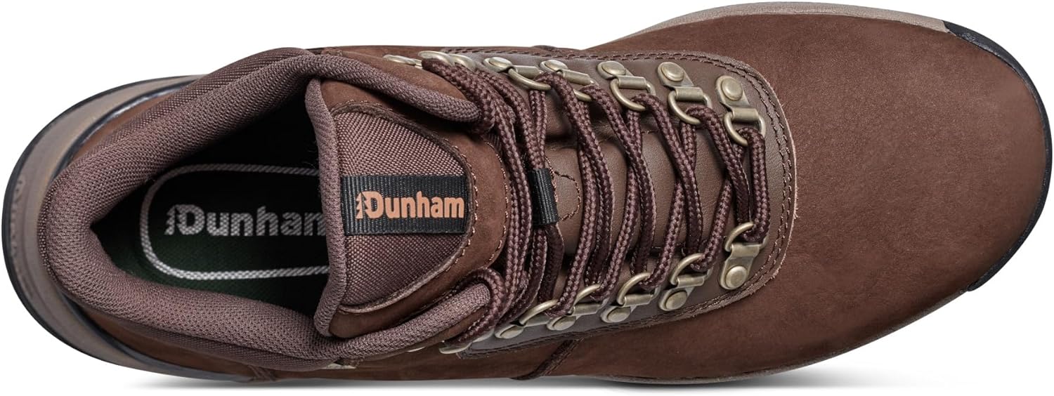 Мужские водонепроницаемые средние ботинки Dunham Alpine, темно-коричневый — фото 4