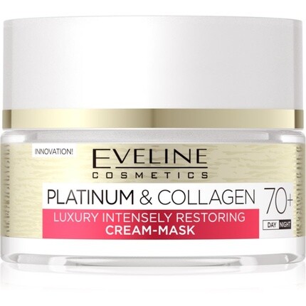 

Eveline Cosmetics Крем-маска восстанавливающая Platinum & Collagen 70+ 50 мл