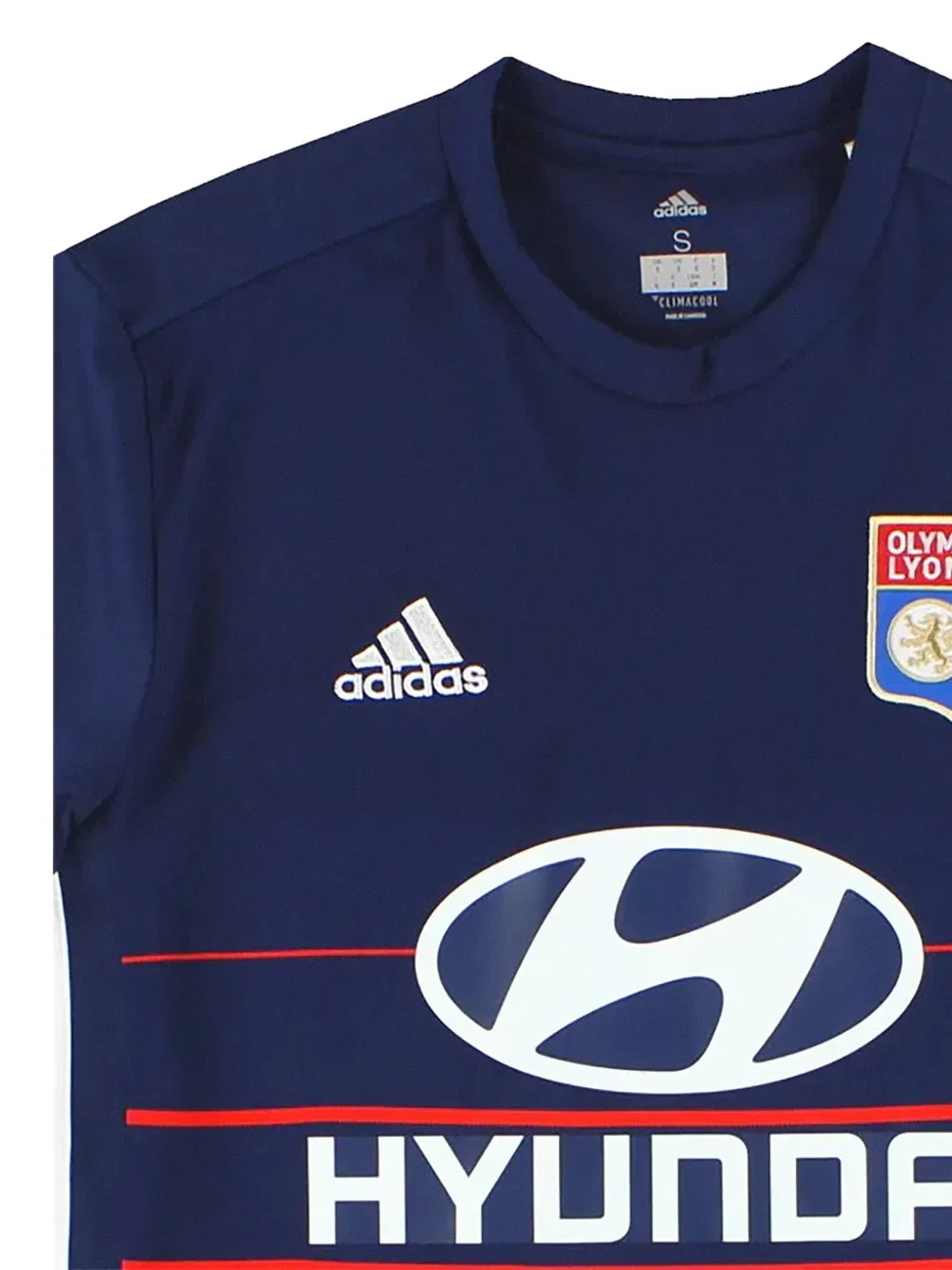 Топ Olympique Lyonnais Away Adidas, синий — фото 2
