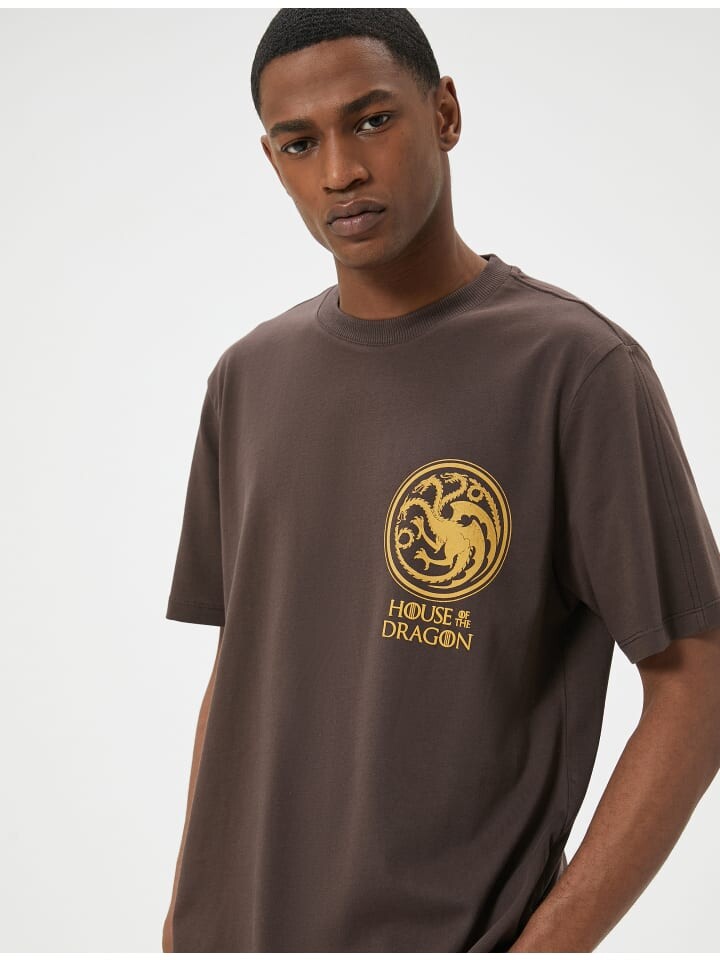 

Футболка KOTON T shirt, коричневый