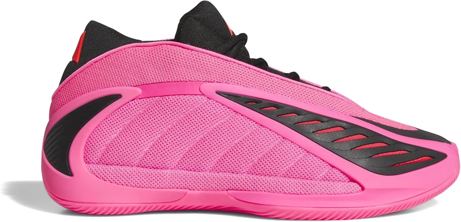 Баскетбольные кроссовки Adidas Anthony Unisex Edwards 2, Multicoloured Lucid Pink Core Black Lucid Red Kj2363