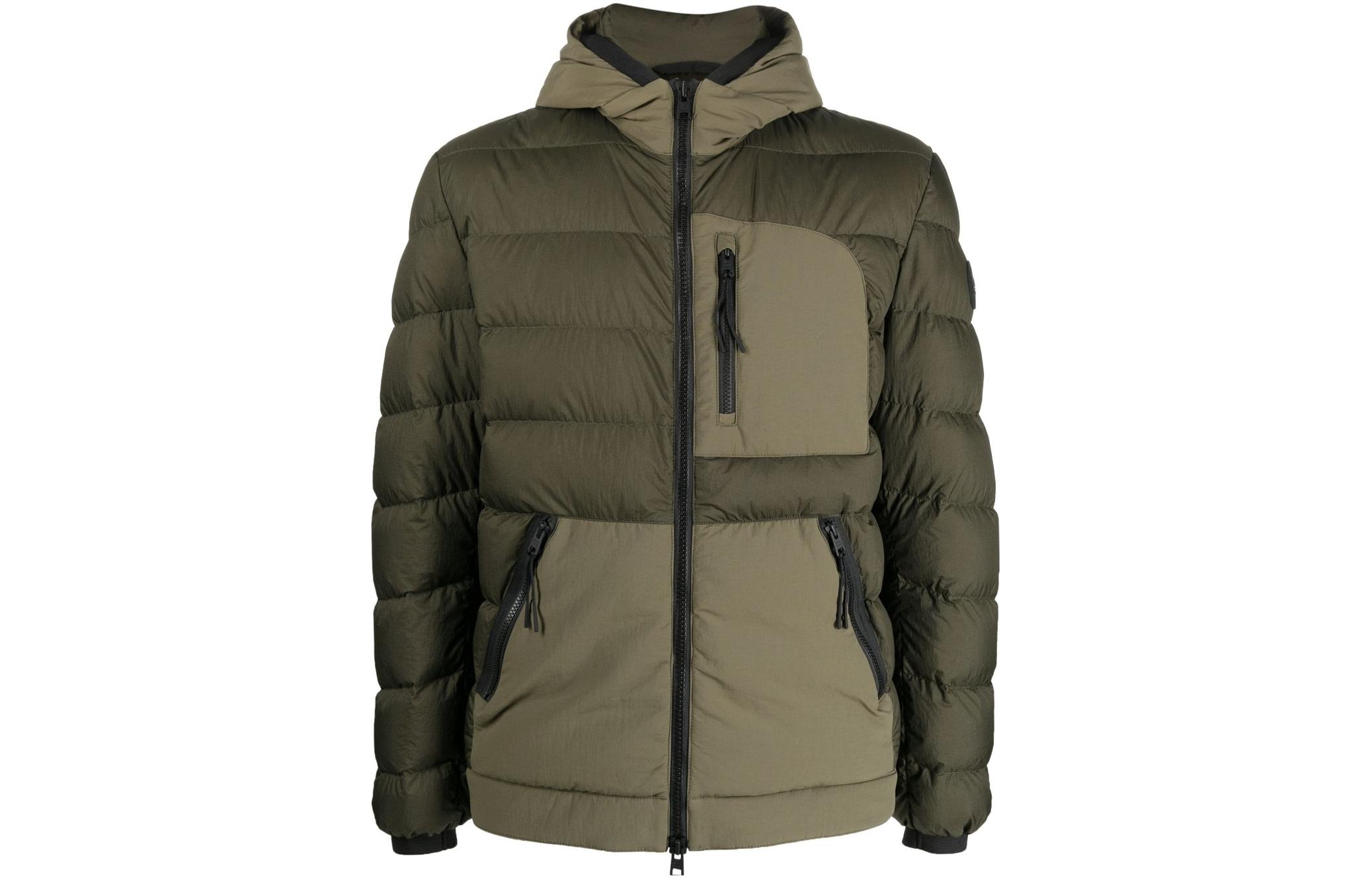 

WOOLRICH Утепленная пуховая куртка, Army Green