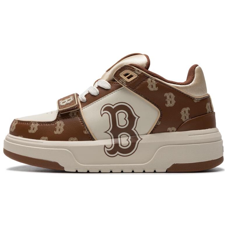 

Кроссовки MLB Chunky Liner Skateboarding Shoes Unisex Low-top Dark Brown, коричневый