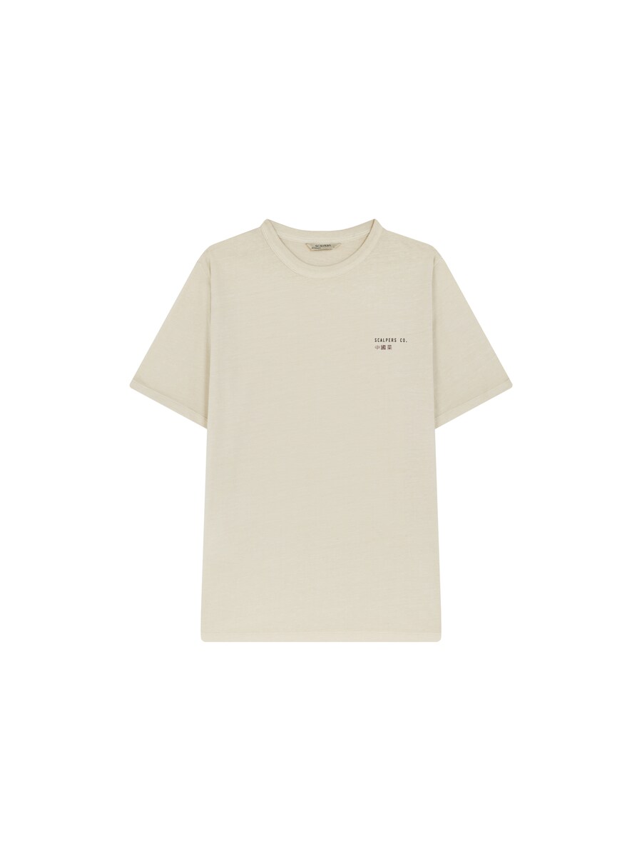 

Классическая футболка Scalpers Shirt, бежевый