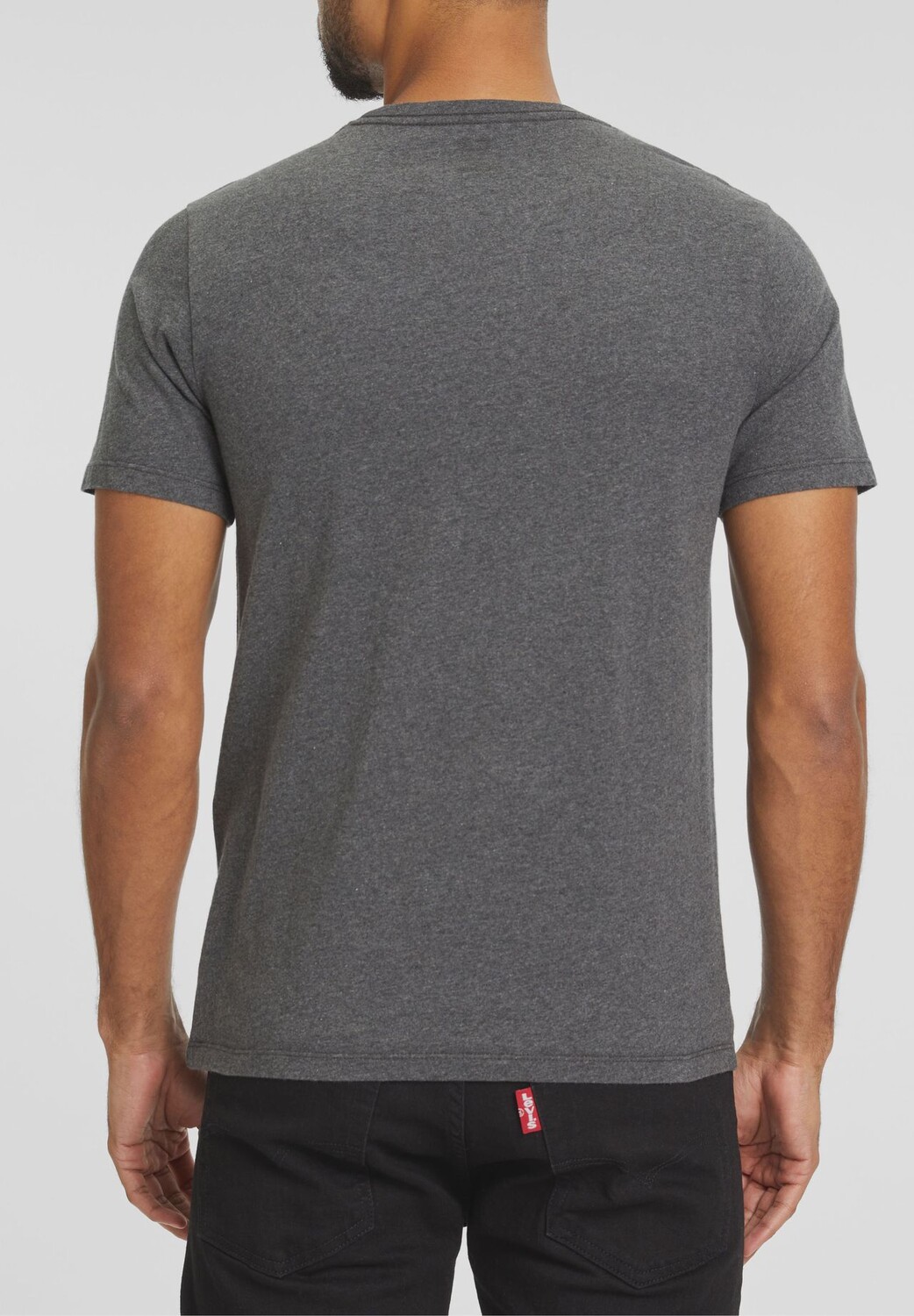 Футболка SS Original, хлопок, мужская Levi's, серый — фото 3