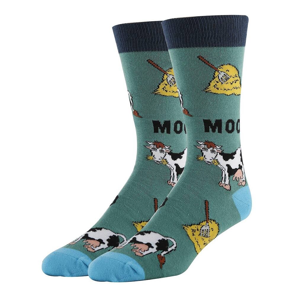 

Мужские носки для экипажа — Mooo Oooh Yeah Socks, цвет Mooo