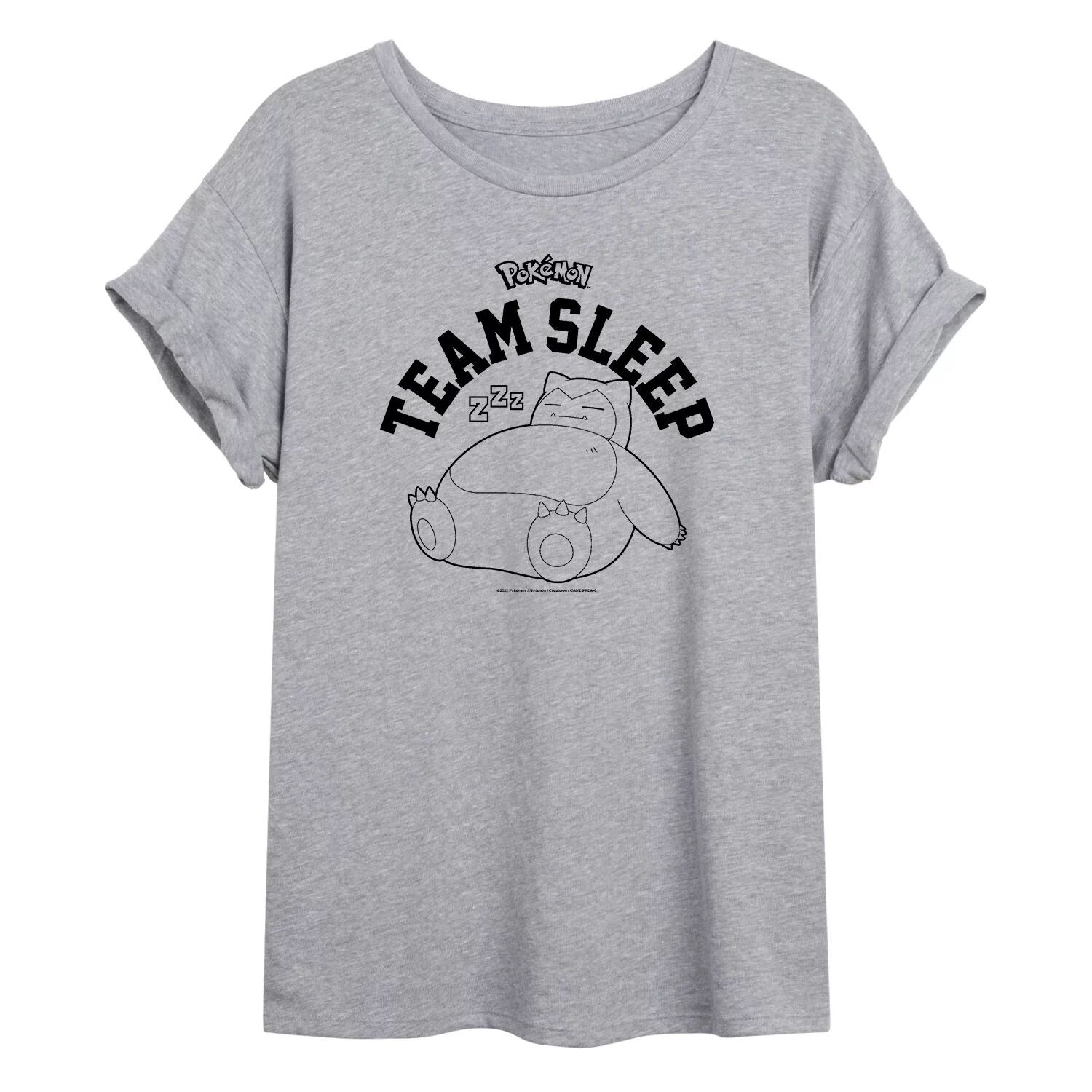

Детская струящаяся футболка Pokemon Snorlax Sleep Licensed Character