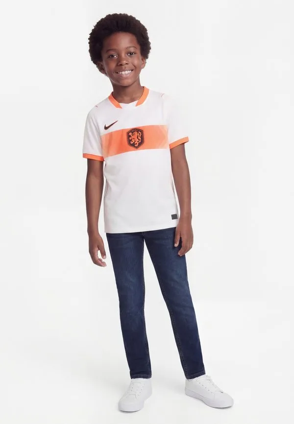 Выездная футболка сборной нидерландов на стадионе knvb Nike Performance, White/Hyper Crimson/Black
