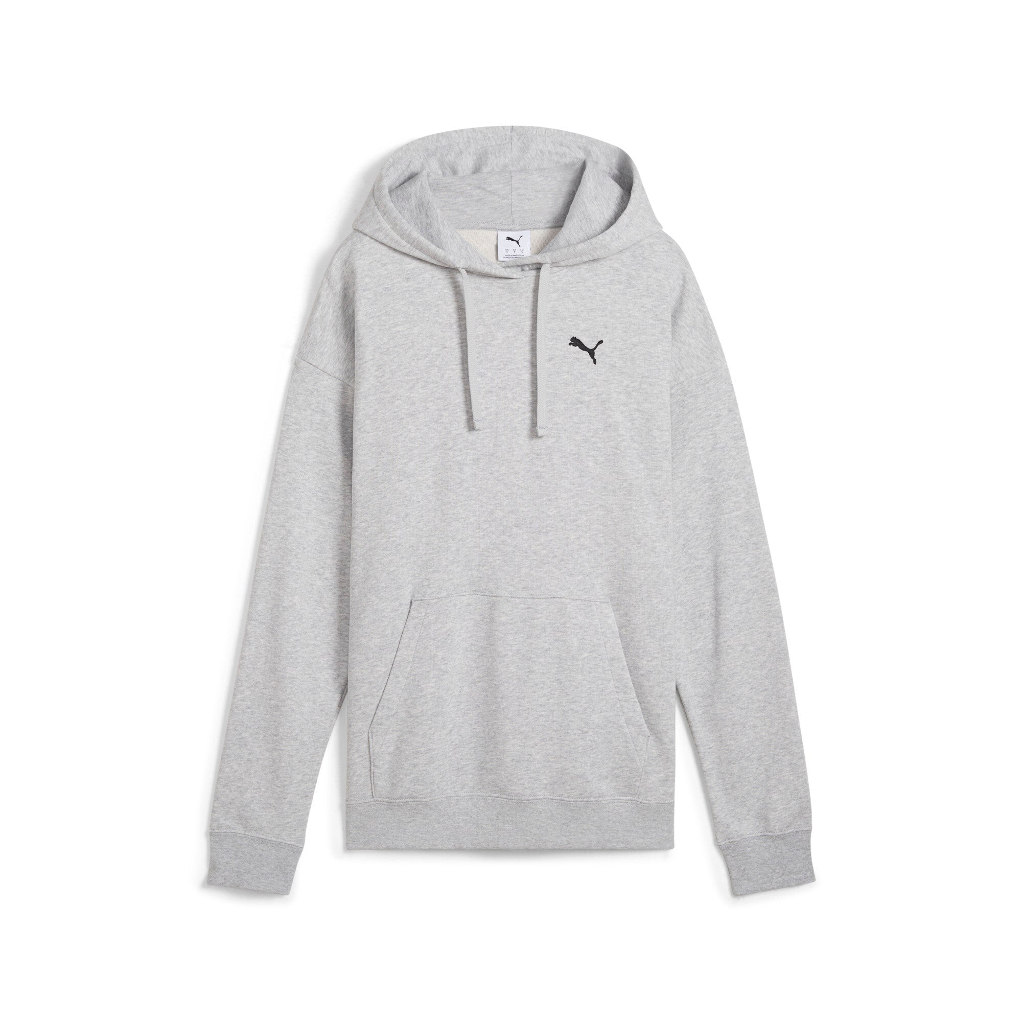 

PUMA Женская Свободная Толстовка Essentials, цвет light gray heather