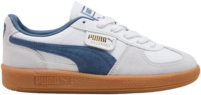 

Кроссовки Puma Unisex-Child Palermo (для детей старшего возраста), белый