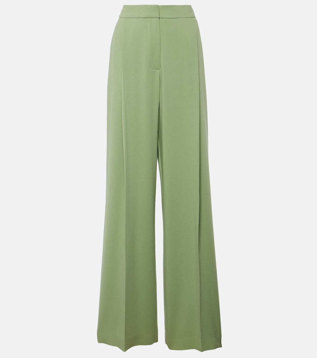 

Широкие брюки из жоржета с высокой талией Oscar de la Renta, Eucalyptus
