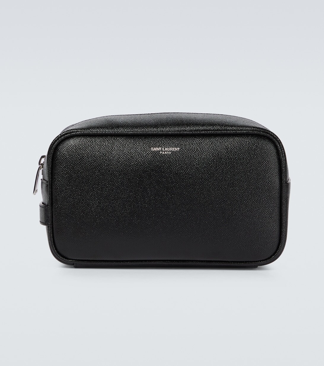 

Кожаная сумка для белья Saint Laurent, черный