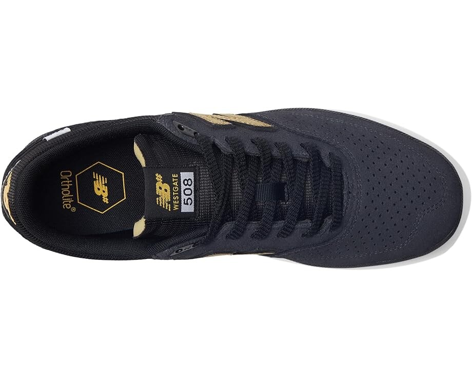 Кроссовки New Balance Numeric Westgate 508, цвет Phantom/Yellow — фото 2