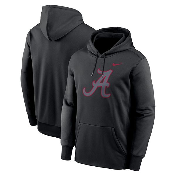 Мужской черный худи Alabama Crimson Tide Color Pop Performance Fleece Nike