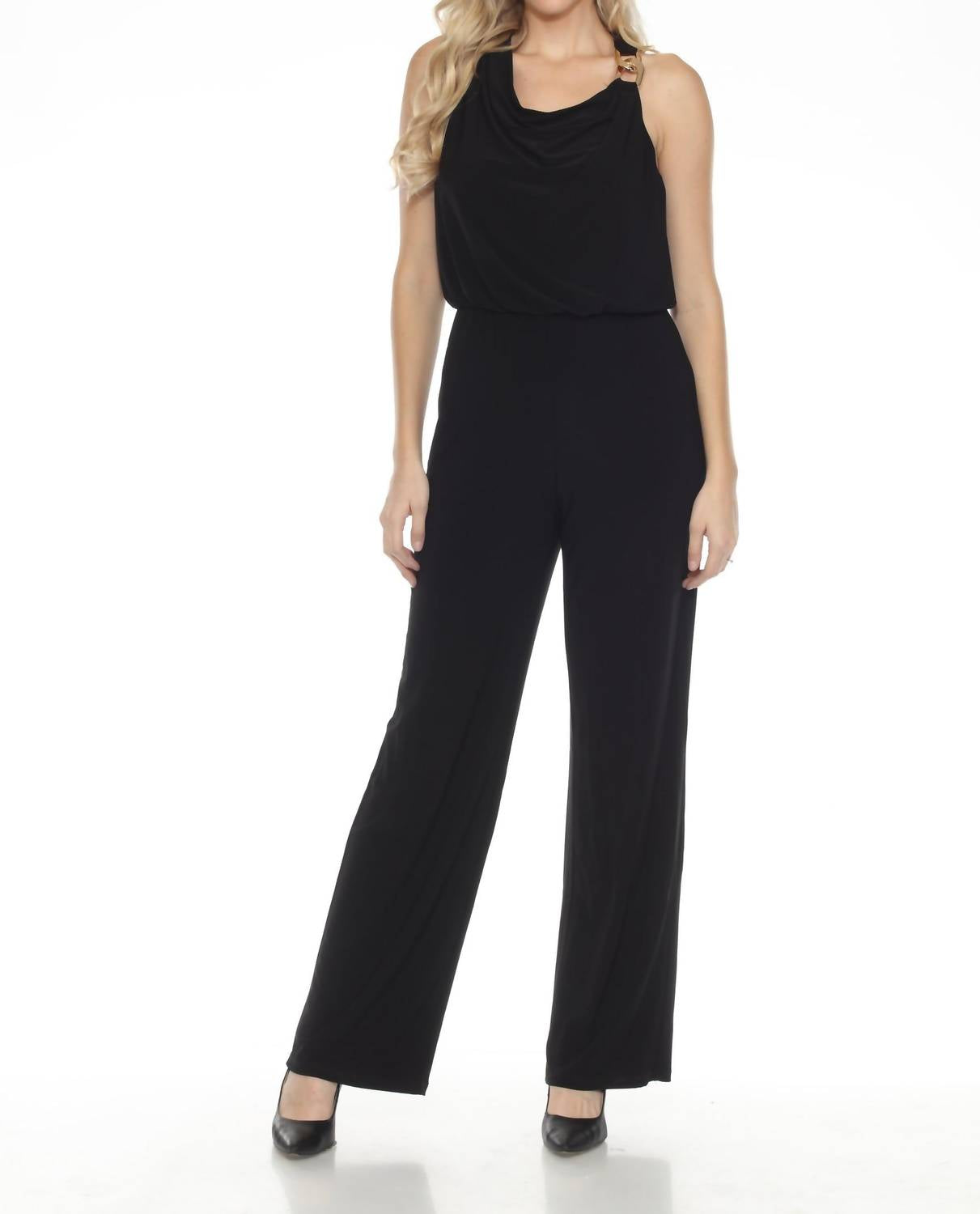 

Комбинезон-блузон с воротником-хомут, черный Joseph Ribkoff