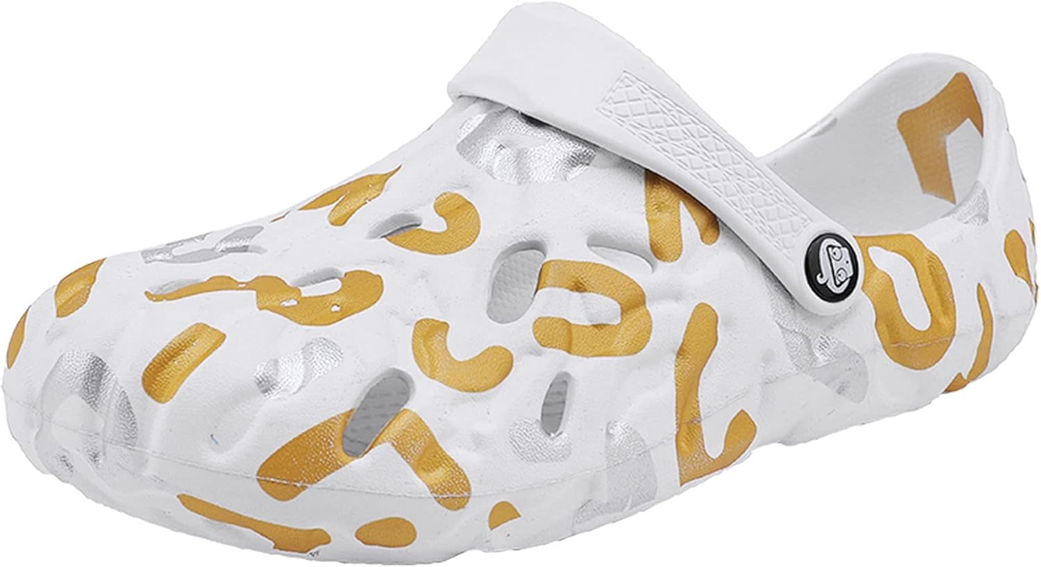 

Мужские большие сабо для дома и улицы, садовая обувь, пляжные сандалии, шлепанцы, обувь для воды EVA с регулируемым ремешком Meidiastra, белый