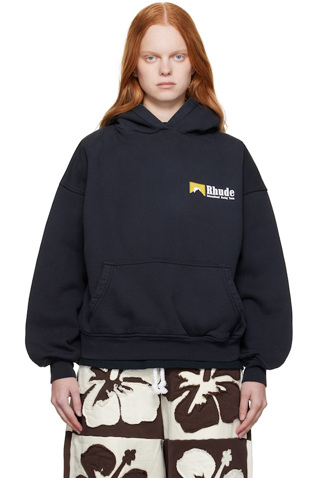 

Толстовка с логотипом International Racing Rhude, черный