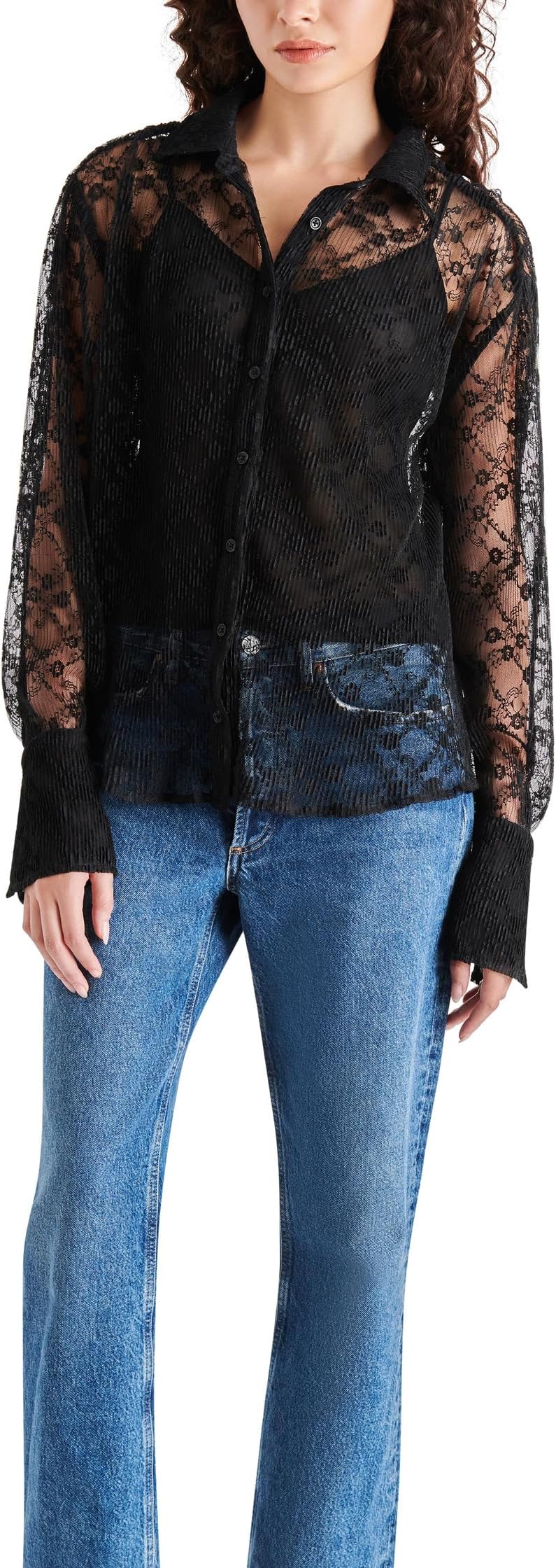 

Топ Steve Madden Dawson Top, черный