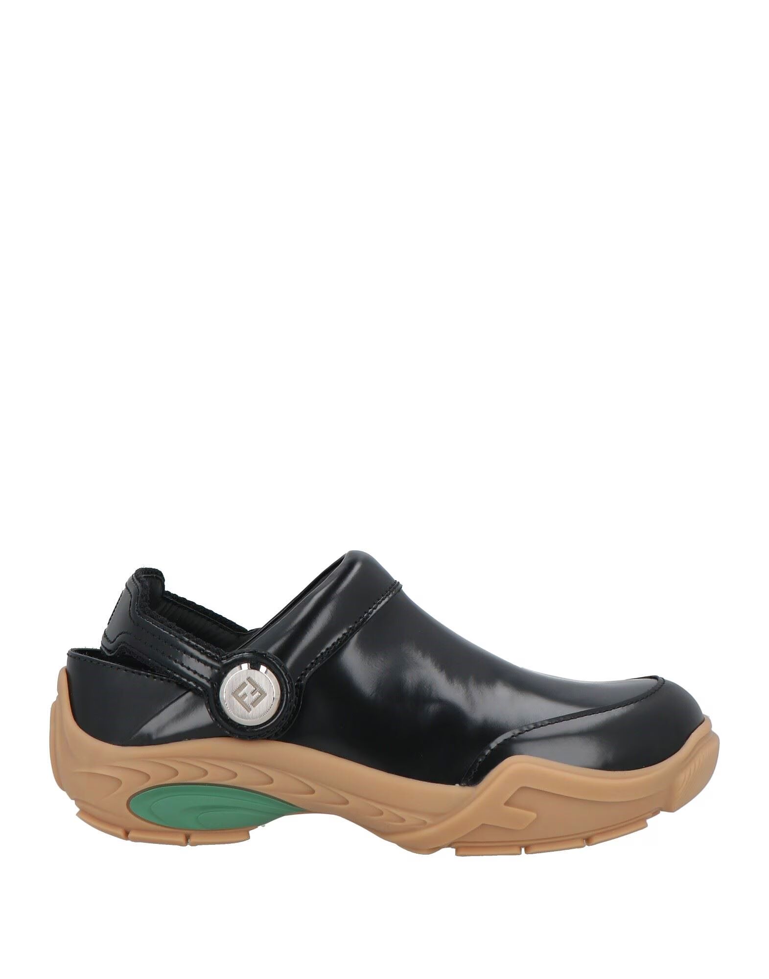 Сабо Fendi, черный