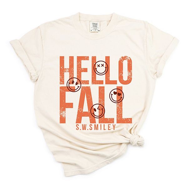

SWSmiley hello fall - женская футболка с принтом Simply Sage Market, Ivory, Зеленый, SWSmiley hello fall - женская футболка с принтом Simply Sage Market, Ivory