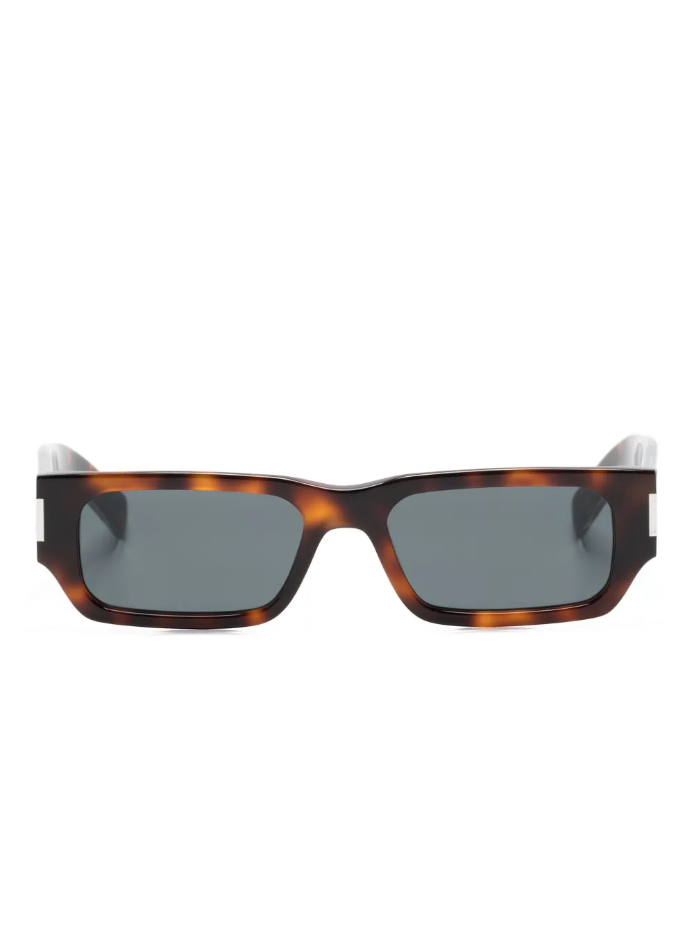 

Солнцезащитные очки SL660 в прямоугольной оправе Saint Laurent Eyewear, коричневый