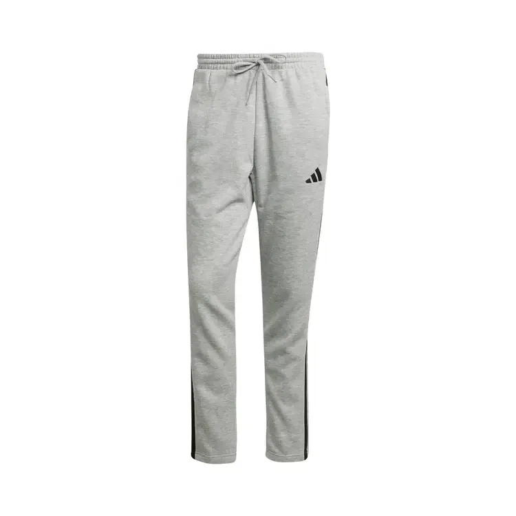 Флисовые брюки с тремя полосками Adidas Essentials, серый