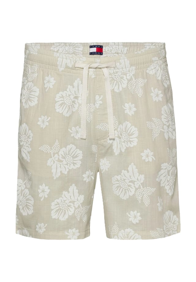

Бермуды шорты хлопок Tommy Jeans, цвет acg newsprint aop