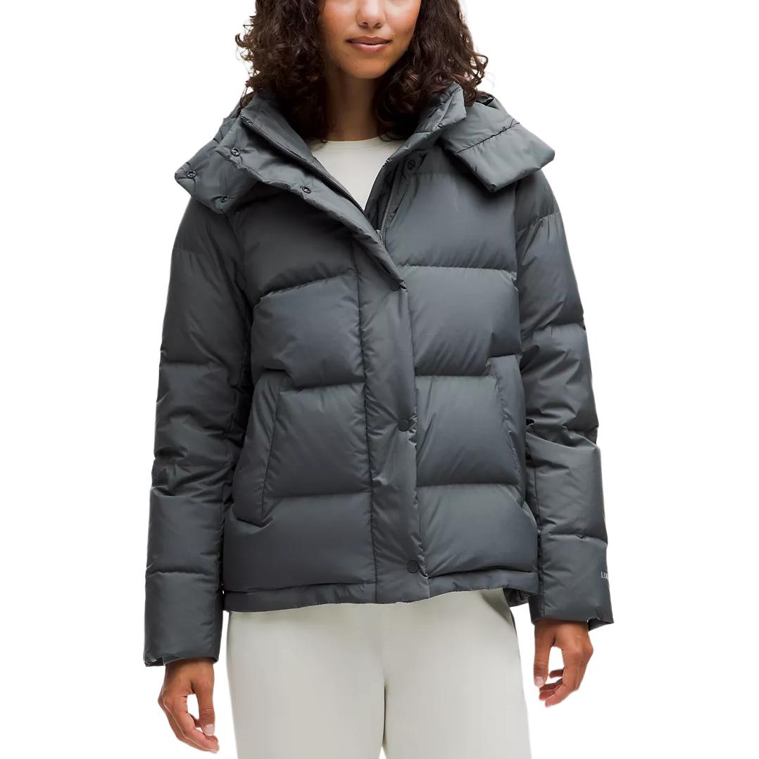 

Lululemon Пуховик Wunder Puff Series женский, Oil Gray/Belgian Blue/Oil Grey/Belgian Blue