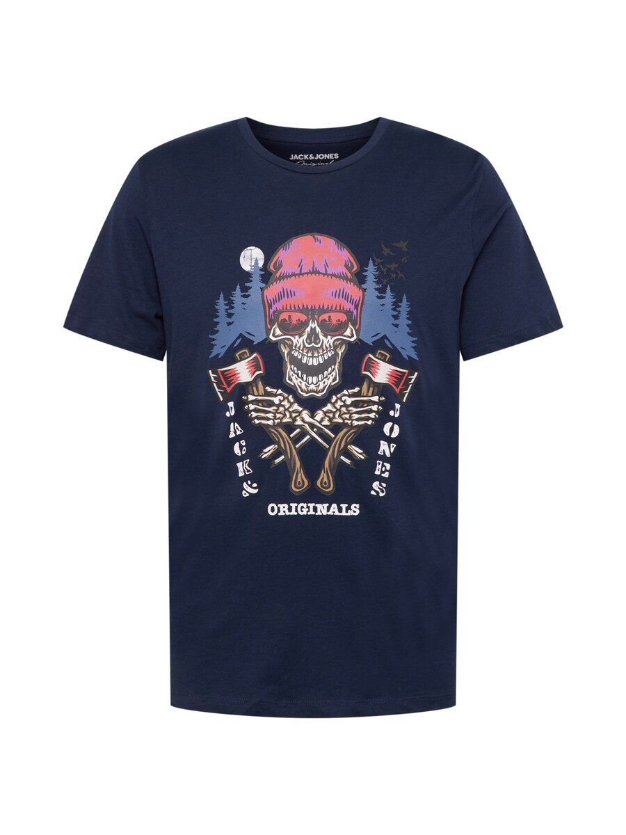 

Классическая футболка JACK & JONES Shirt Captain, темно-синий